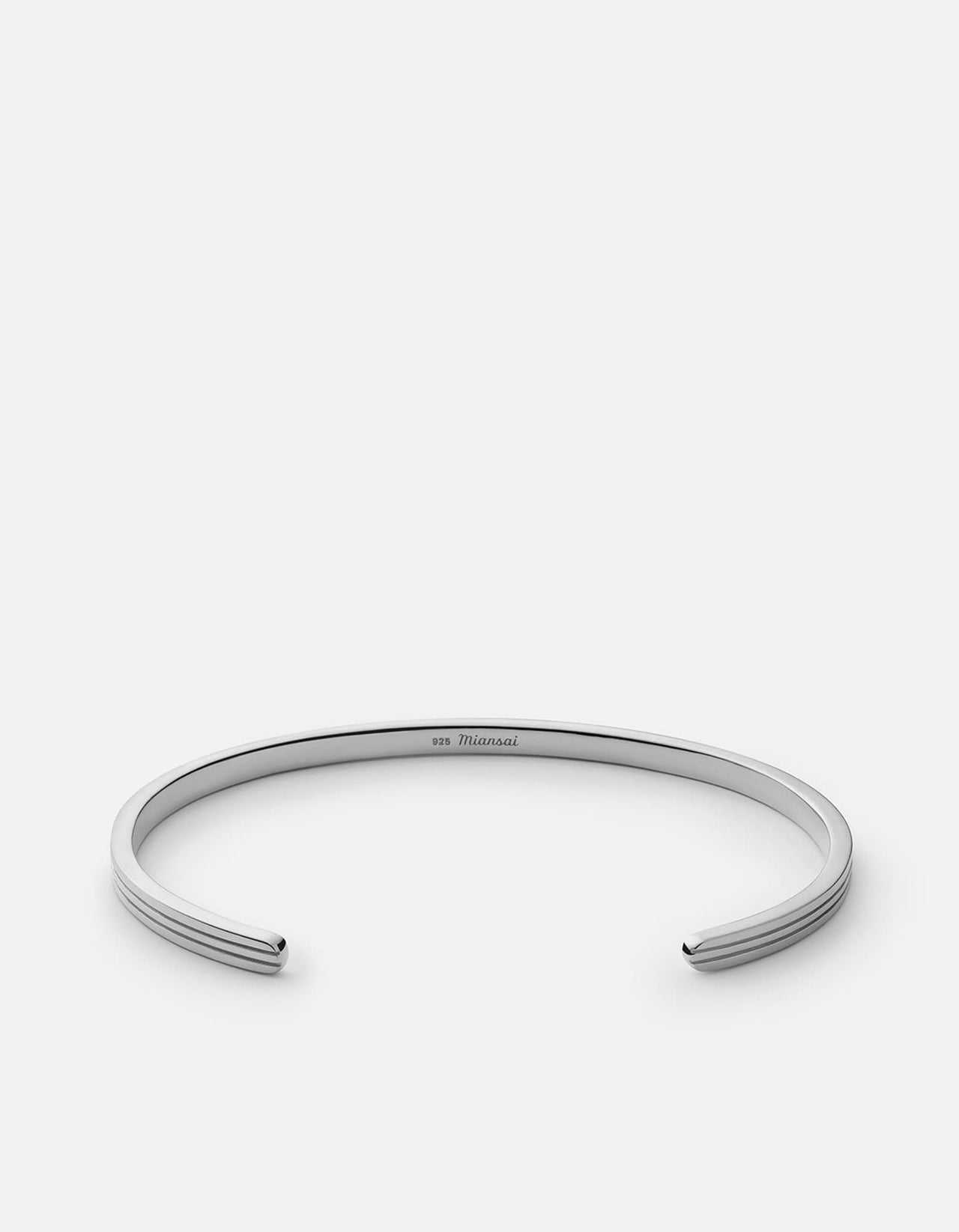 Miansai - Bracelet Stag Cuff, argent sterling