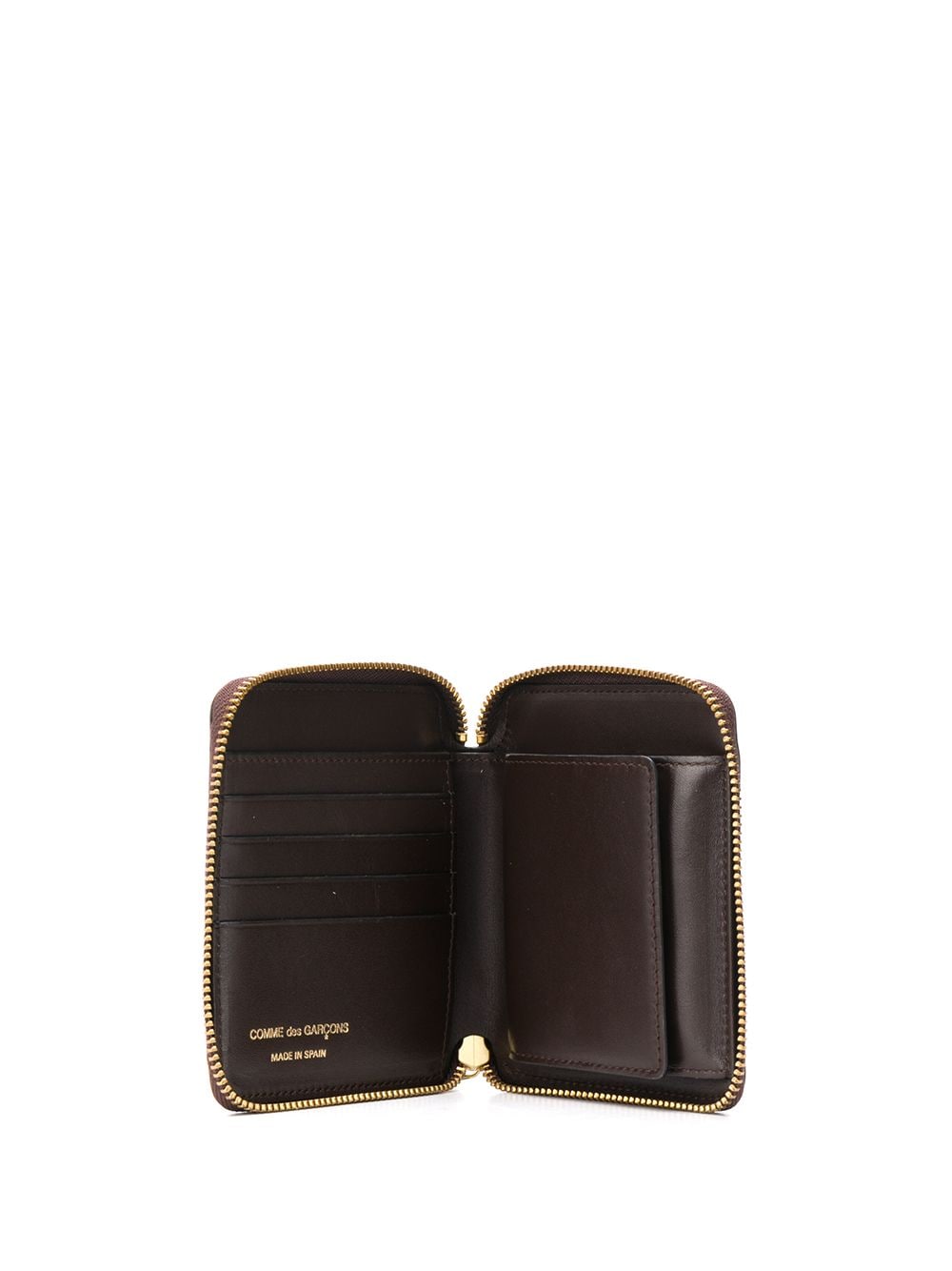Comme des Garçons -Bifold Card Holder- Brown