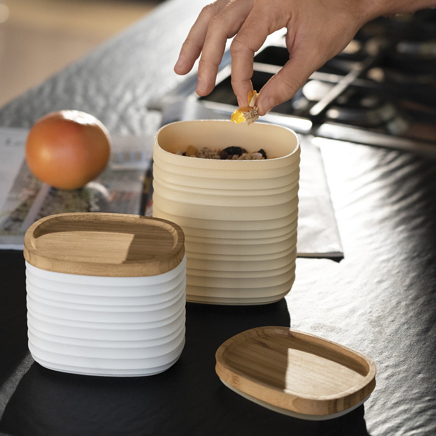 GUZZINI | POT DE STOCKAGE - TIERRA