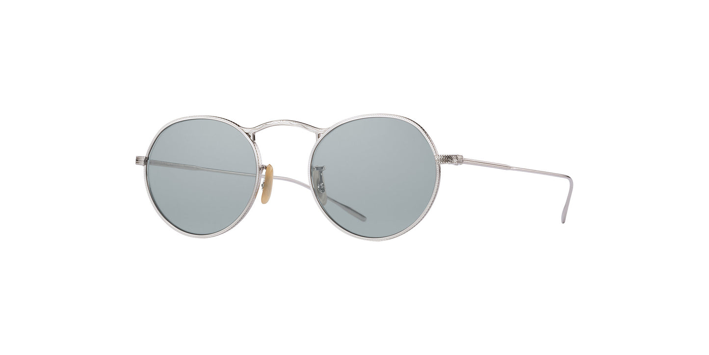 Oliver Peoples M-4 30th in Silver + Ash Blue Wash Photochromic Lens
