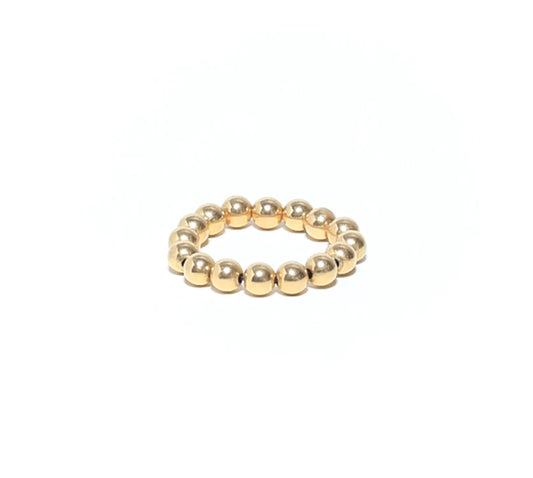 RM KANDY | Bague en perles dorées - Or Rempli 14K