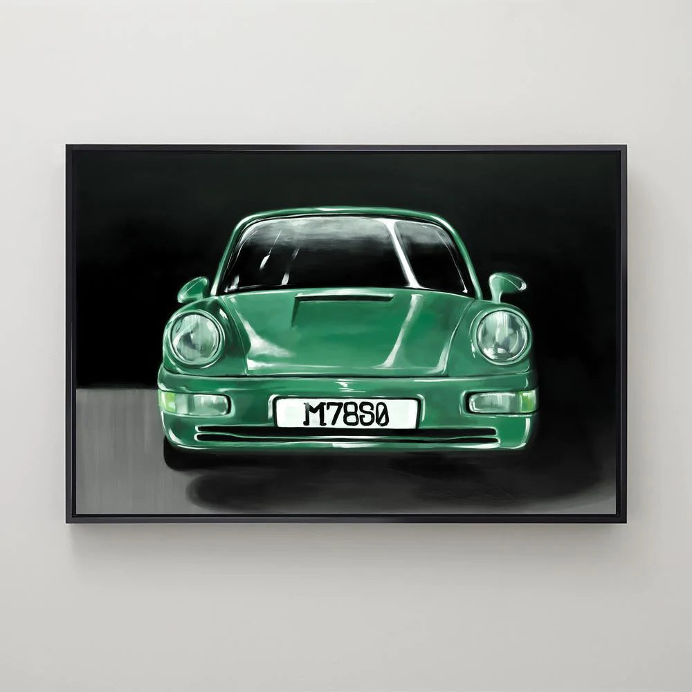 Artsake - Painting "MINT PORSCHE"