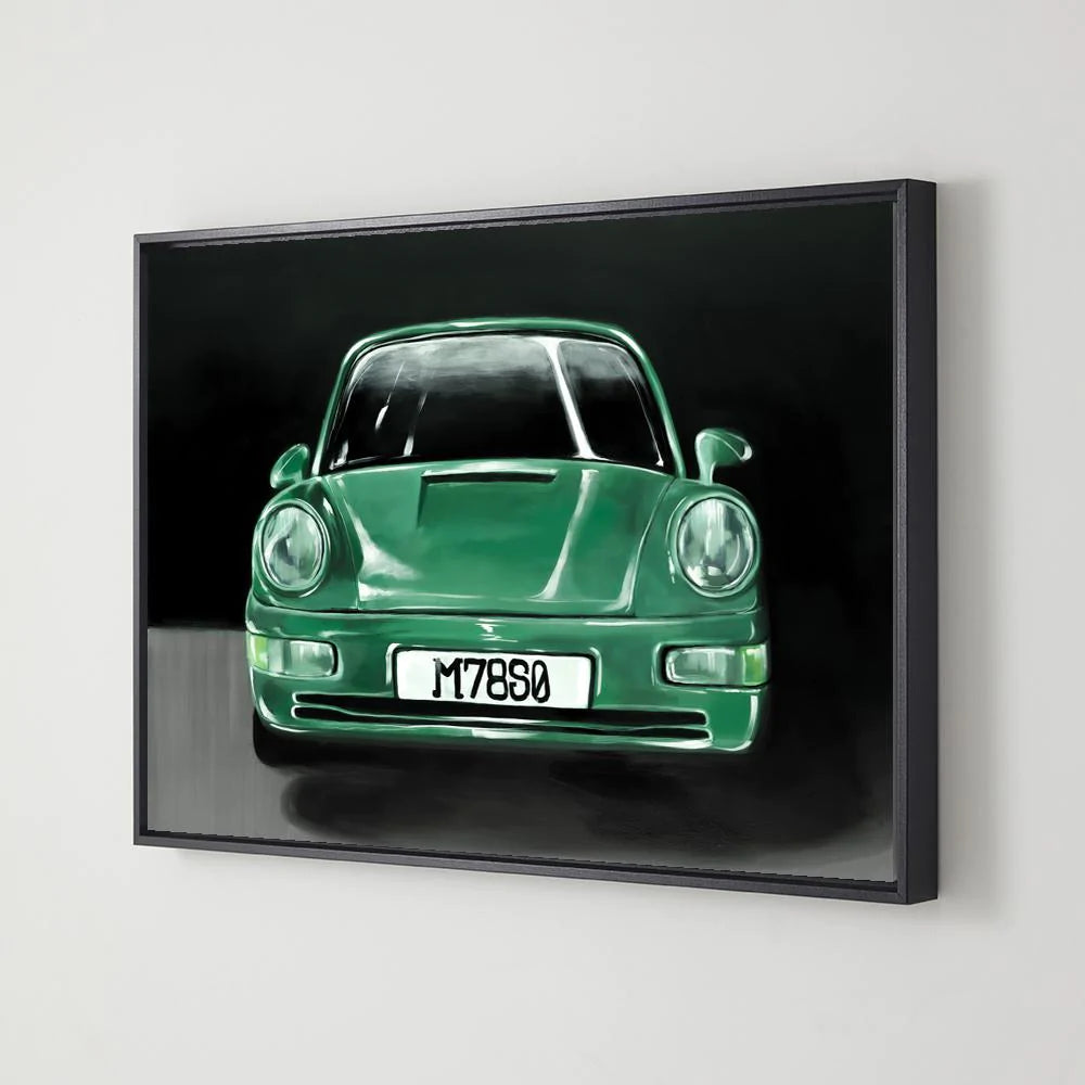 Artsake - Painting "MINT PORSCHE"