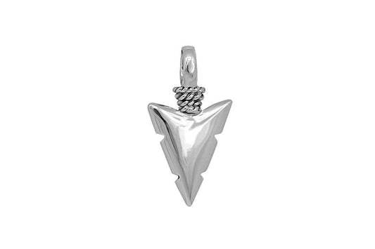 Kemmi silver arrow head pendant
