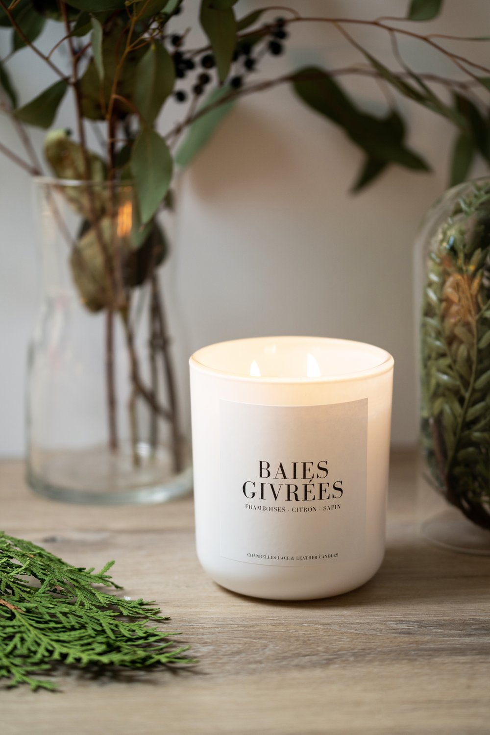 Frosted Berries - Lace & Leather