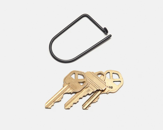 Wilson Carbon Key Ring