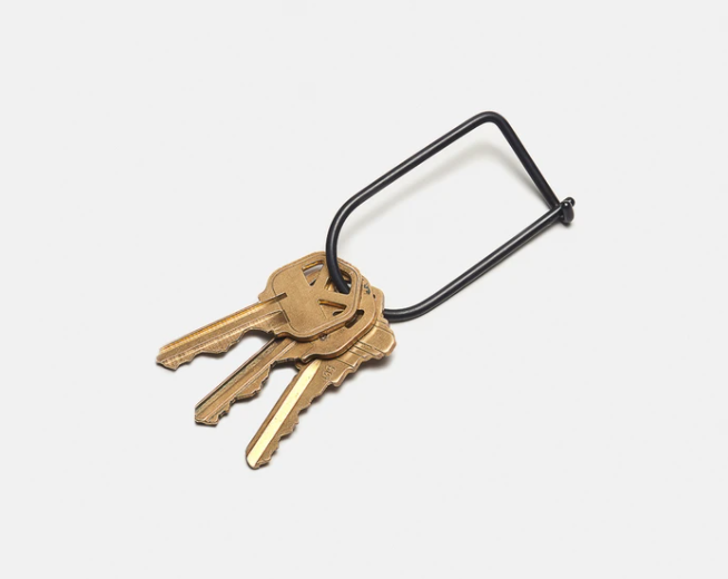 Wilson Carbon Key Ring
