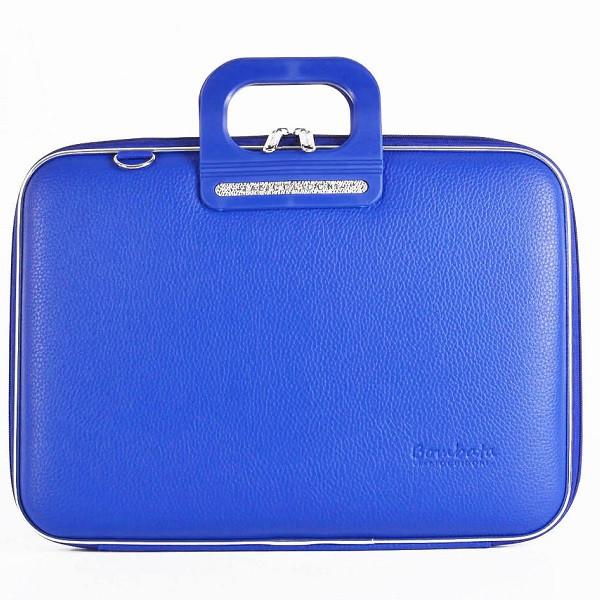 Bombata Firenze Briefcase in Cobalt Blue