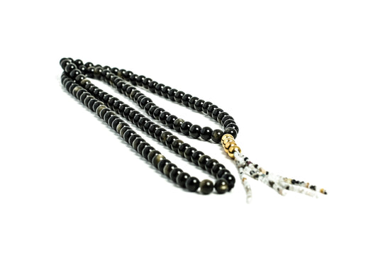 necklace GOLDEN OBSIDIAN