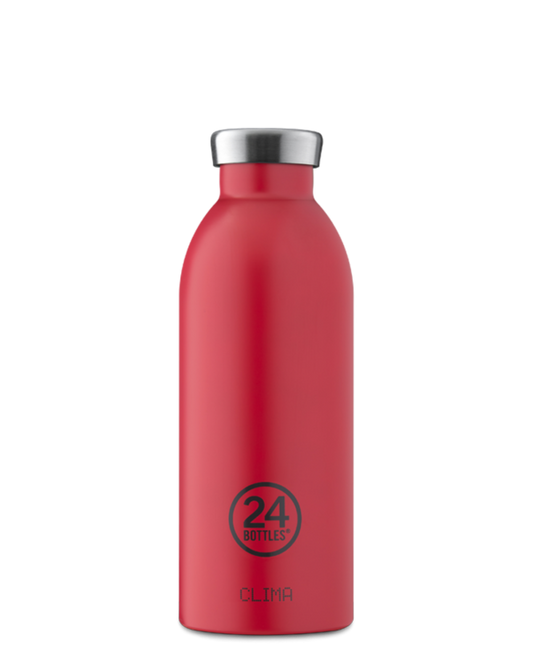 24 Bottles | Bouteille réutilisable CLIMA 500ml - Rouge
