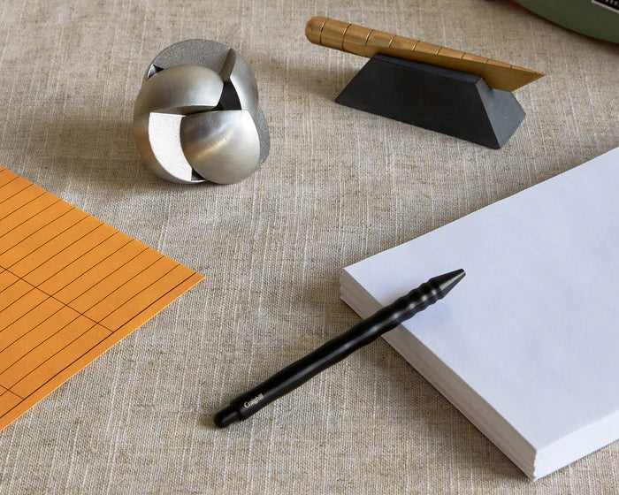 Kepler pen IN STEEL BLACK PVD FINISH