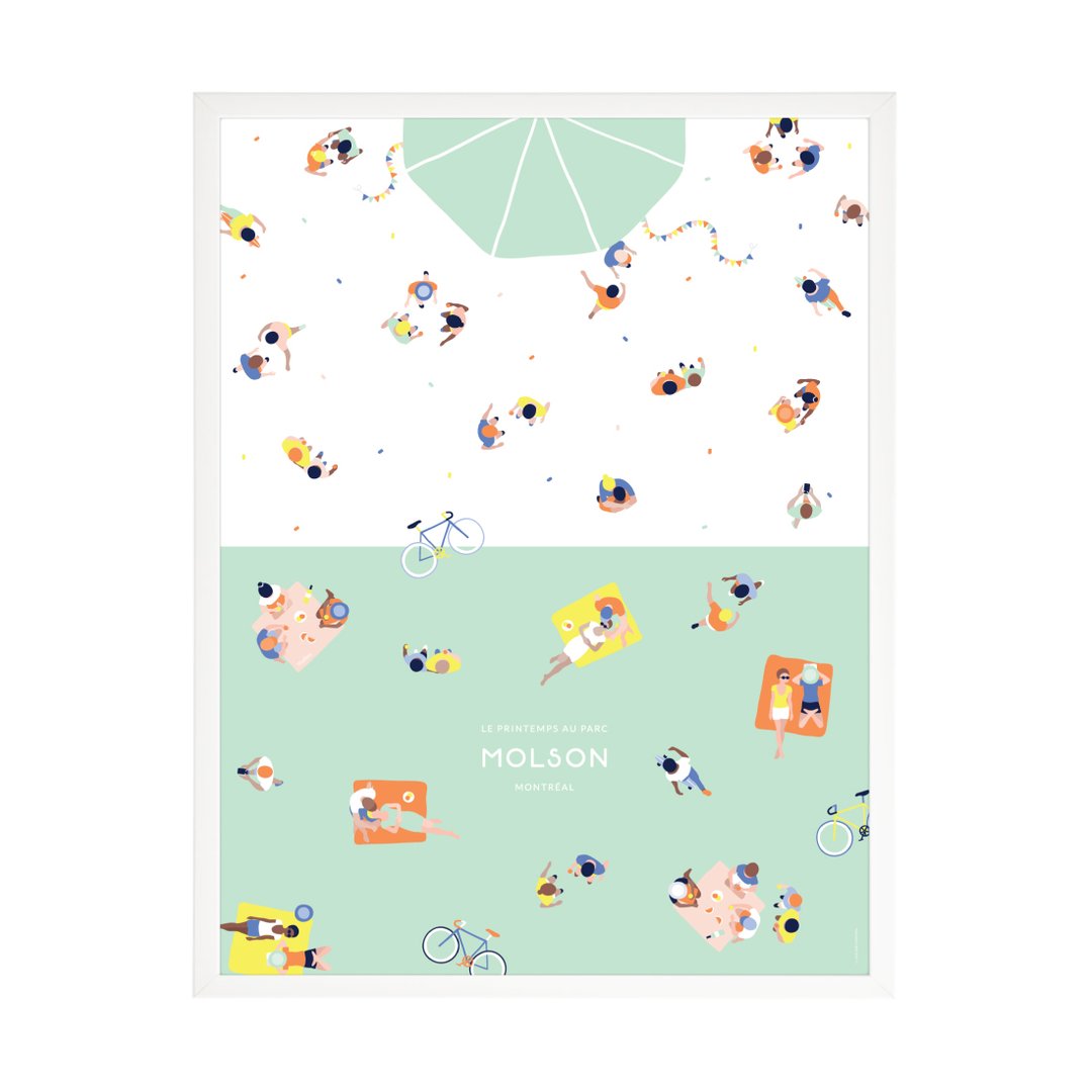 Marlone | Tableau "Parc Molson"