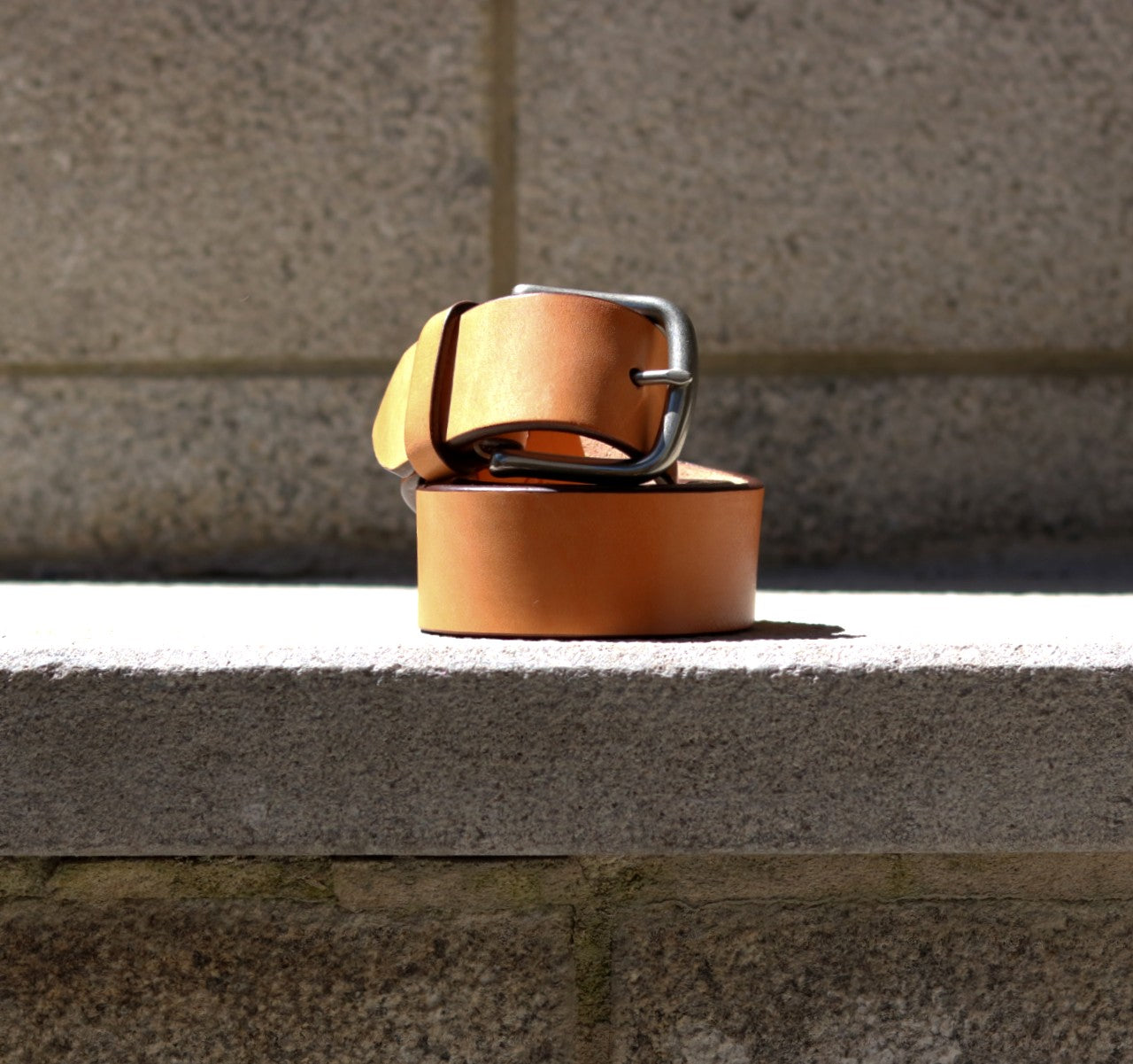 Sfalci - Natural Leather Belt - Thick Version