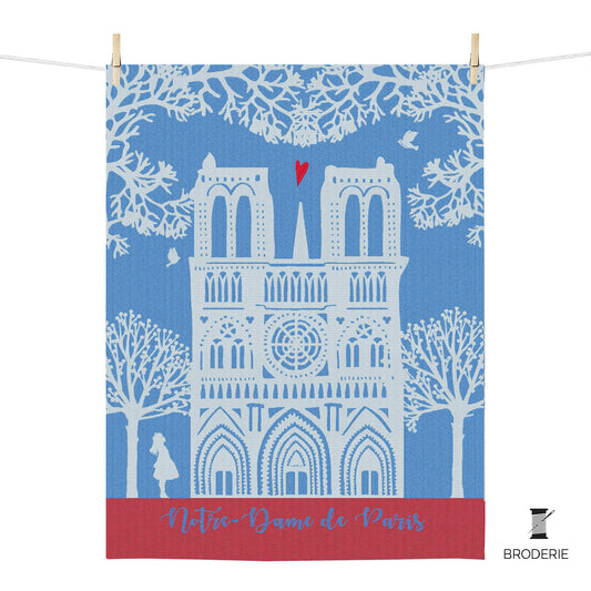 MOUTET WEAVING - "NOTRE-DAME DE PARIS" TOWEL