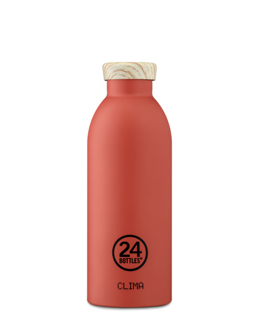 24 Bottles | Bouteille réutilisable CLIMA 500ml -Rouge