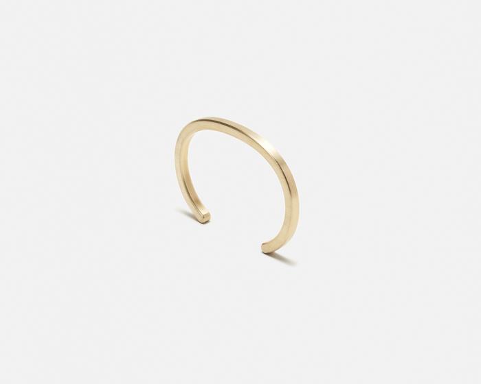 Radial Brass Bracelet
