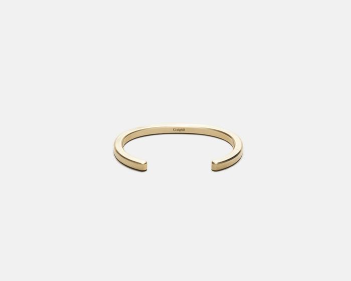 Radial Brass Bracelet