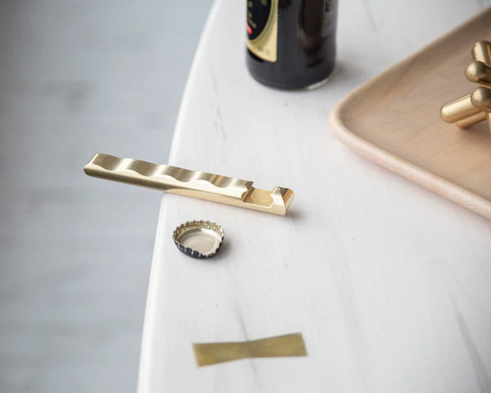 Brass bottle opener