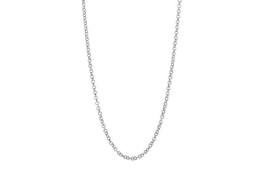 Kemmi Silver Rolo Chain