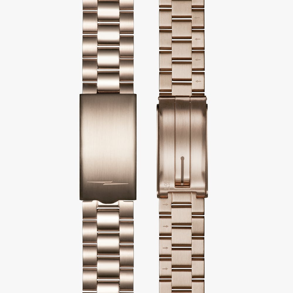 MONTRE SHINOLA VINTON 38MM EN CHAMPAGNE / BLEU