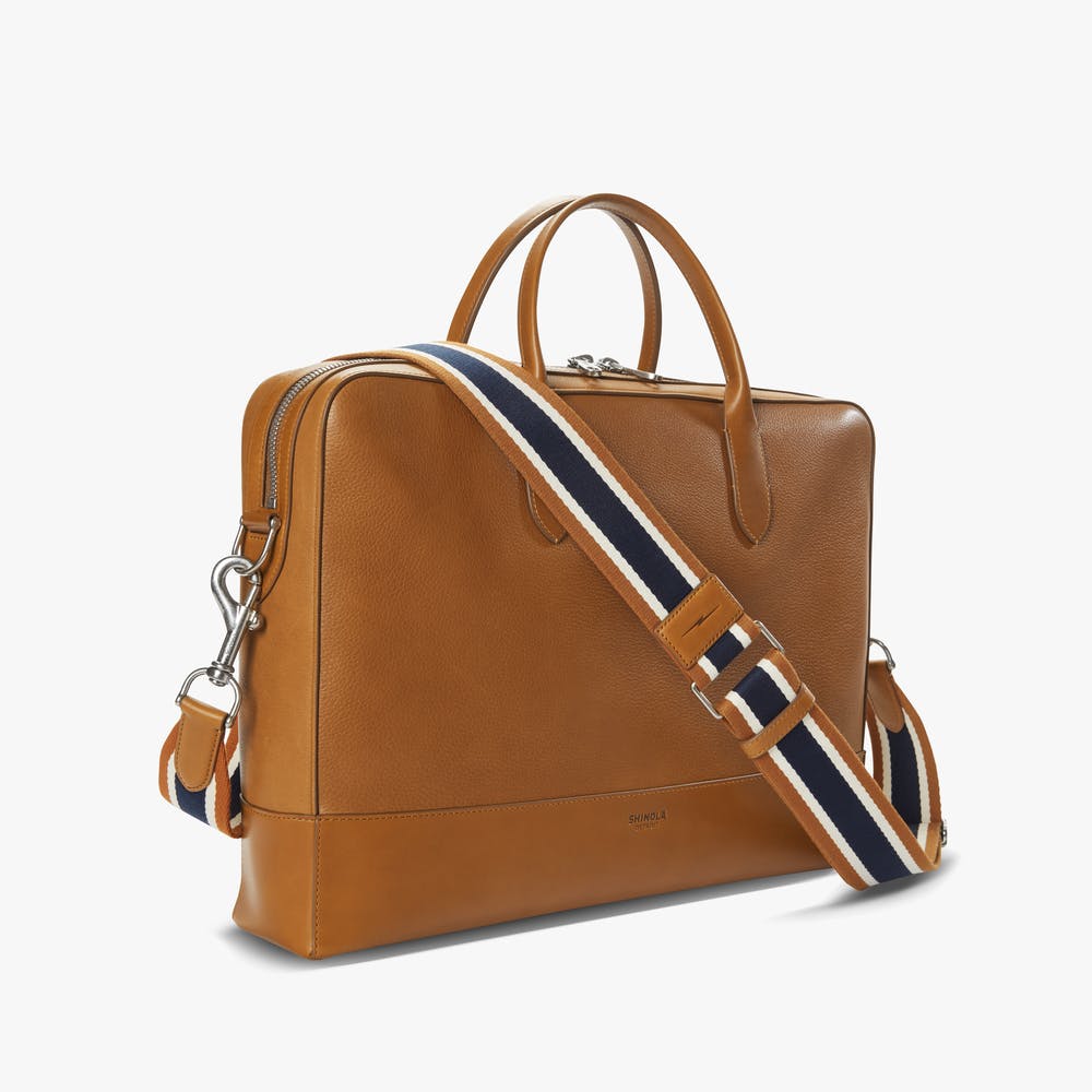 Shinola - porte-documents "weekday brief" - Tan