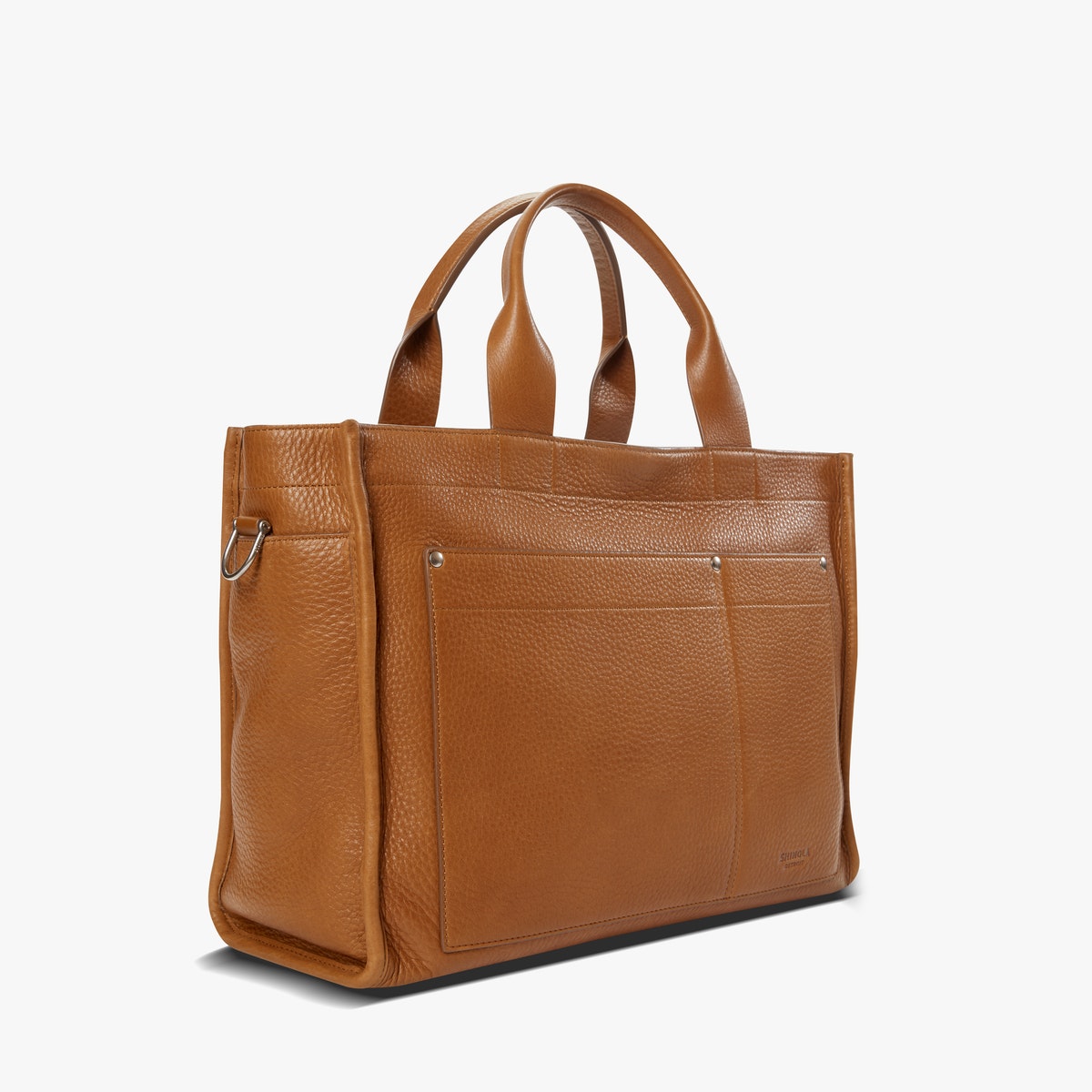 Shinola - "Brief Zip" handbag - Tan