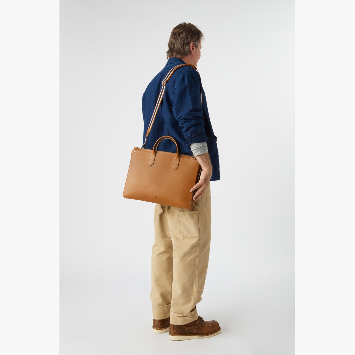 Shinola - "Slim Traveler" bags - Tan