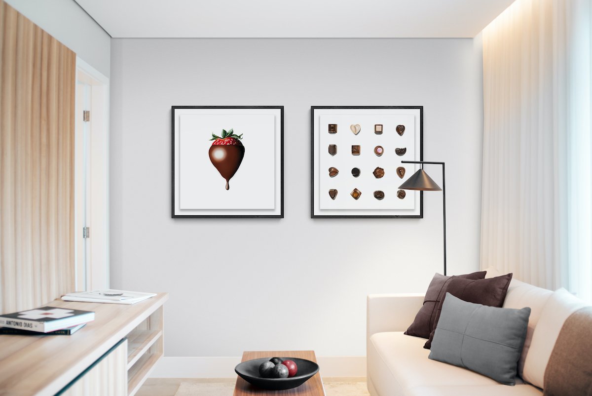 Erin Rothstein Art | "Chocolate Dipped Strawberry"