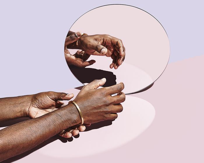 Radial Brass Bracelet