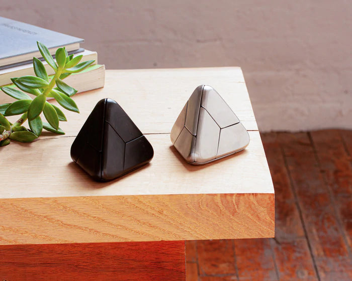 Tetra stainless steel puzzle