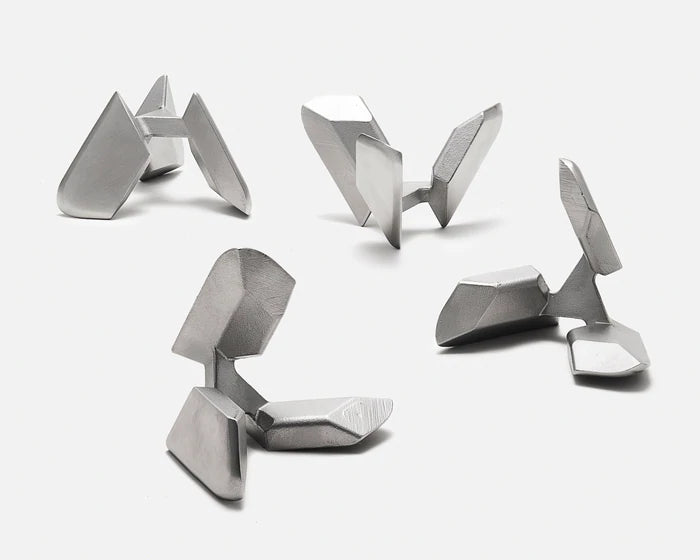 Tetra stainless steel puzzle