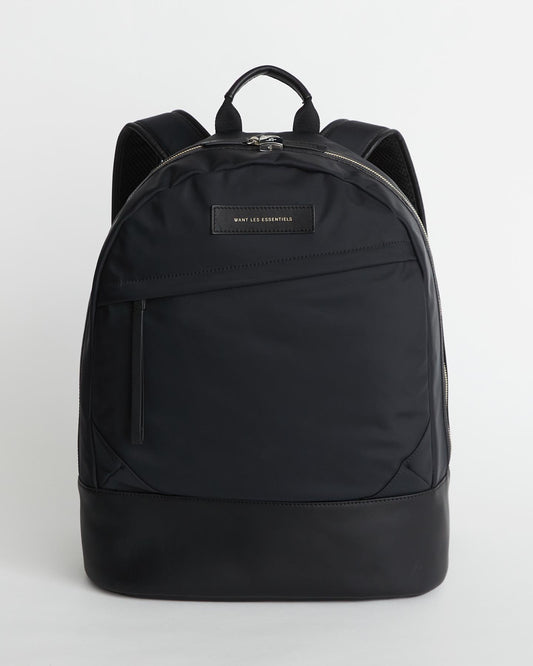 WANT Les Essentiels - Sac à dos en nylon italien Kastrup 2.0 - Noir