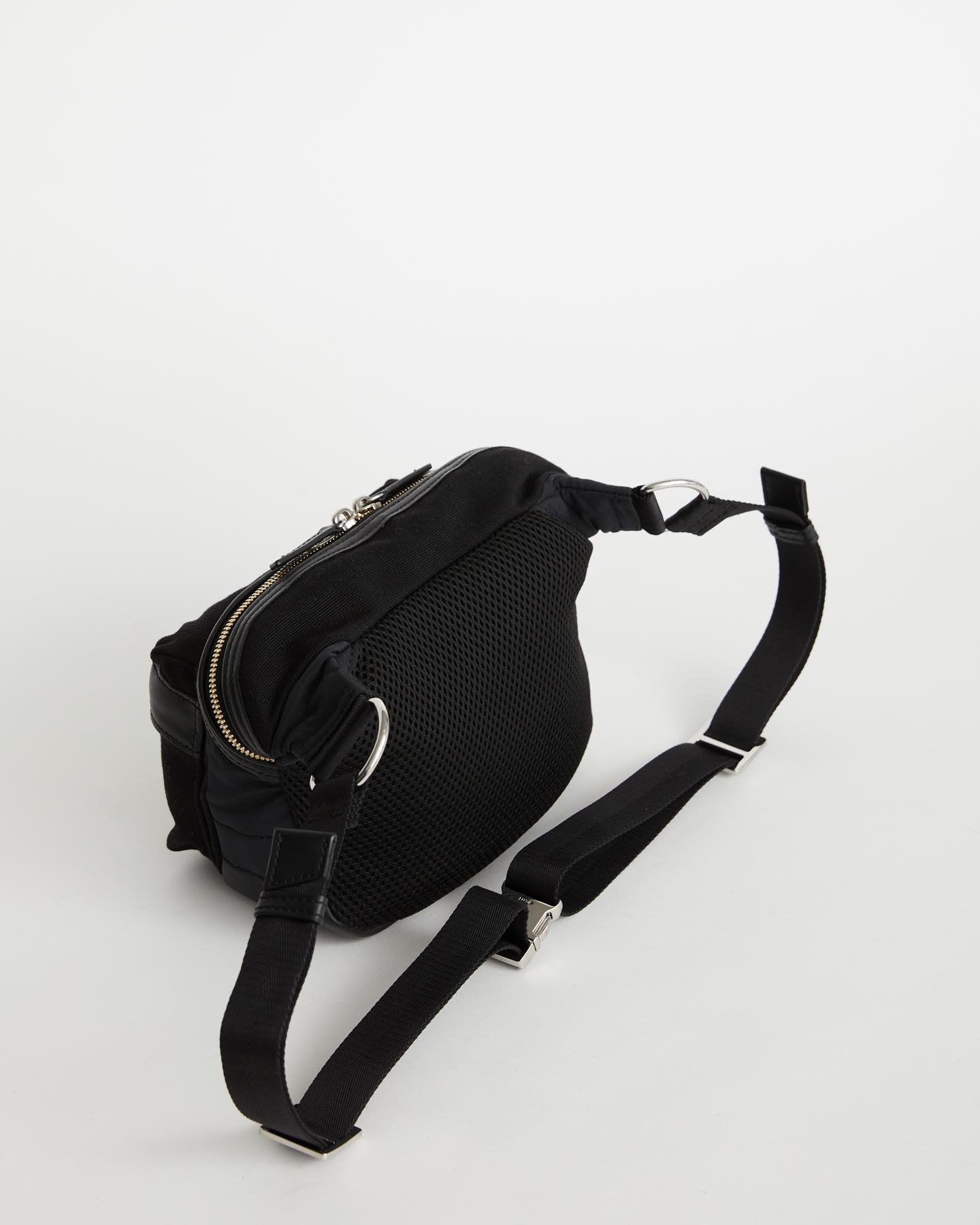 WANT Les Essentiels - Sac de ceinture en coton Tacoma WANT ORGANIC® - Noir
