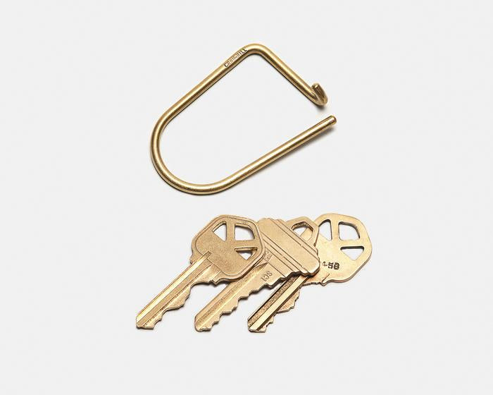 Wilson Brass Key Ring