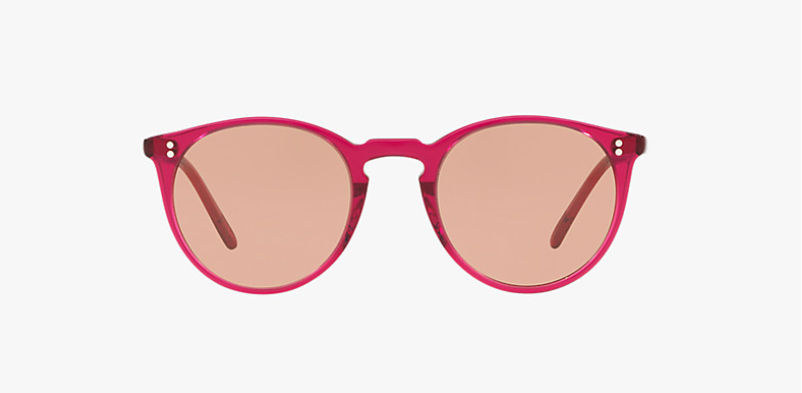 Oliver Peoples - O'malley SUN - Magenta brillant + lentille Photocromic Brun/or