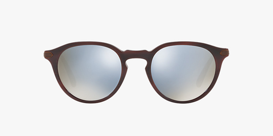 Oliver Peoples - lunettes de soleil "Berluti Rue Marbeuf" -  St Emilion + Blue Mirror Gold Lens