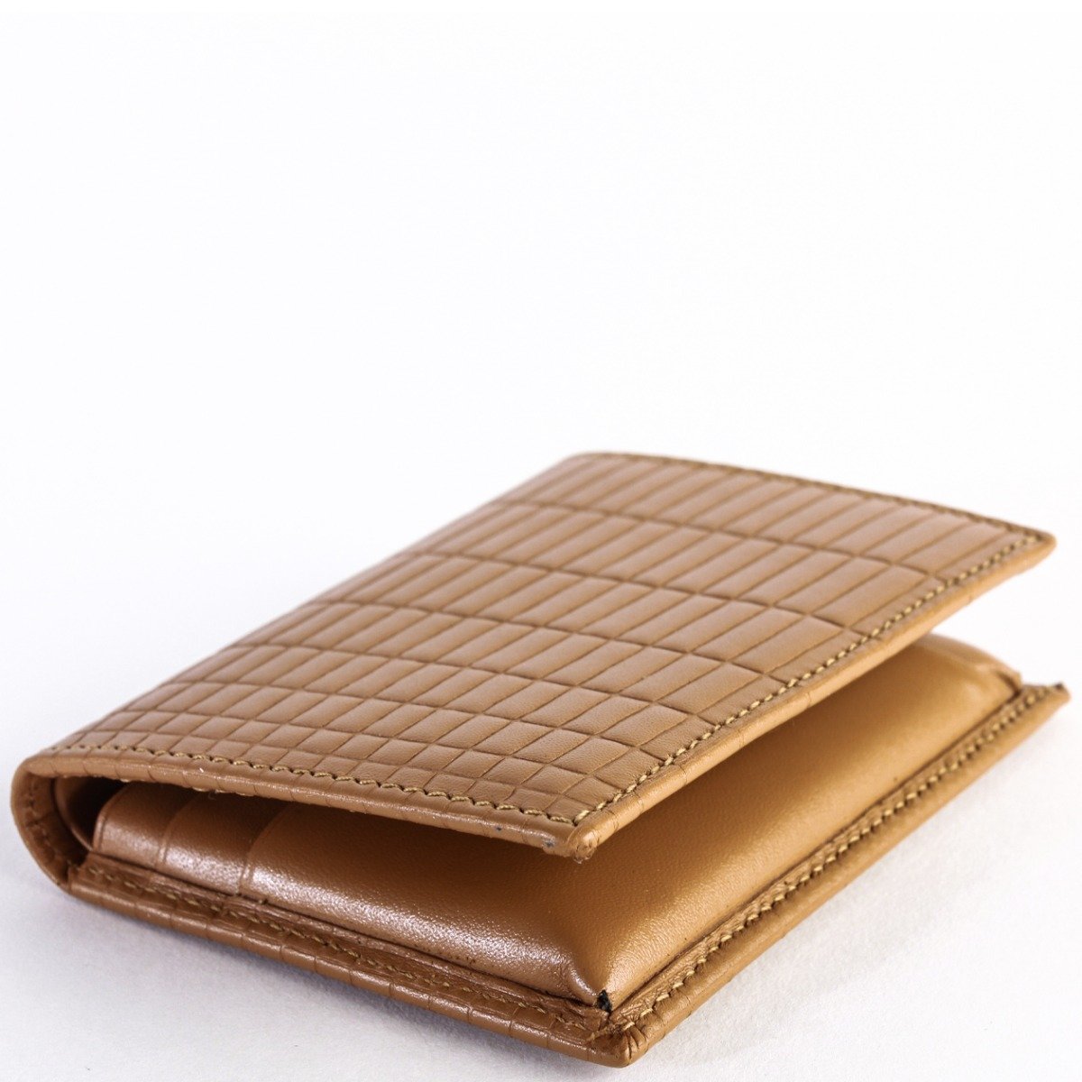Comme des Garçons - Brick Bifold Wallet - Tan
