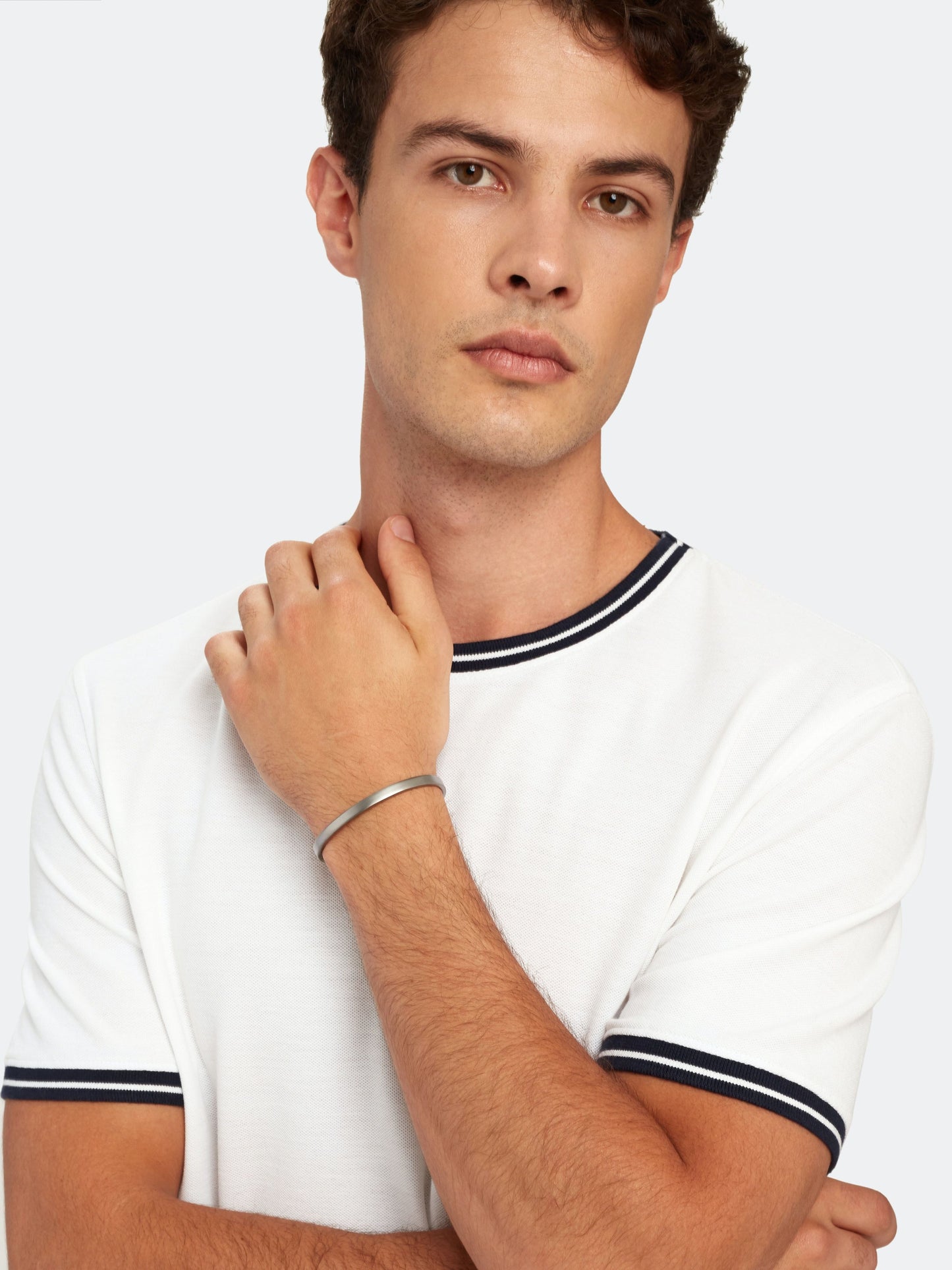 Miansai - Bracelet The Singular Cuff, argent sterling