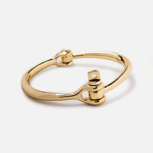MIANSAI REEVE CUFF BRACELET, GOLD-PLATED