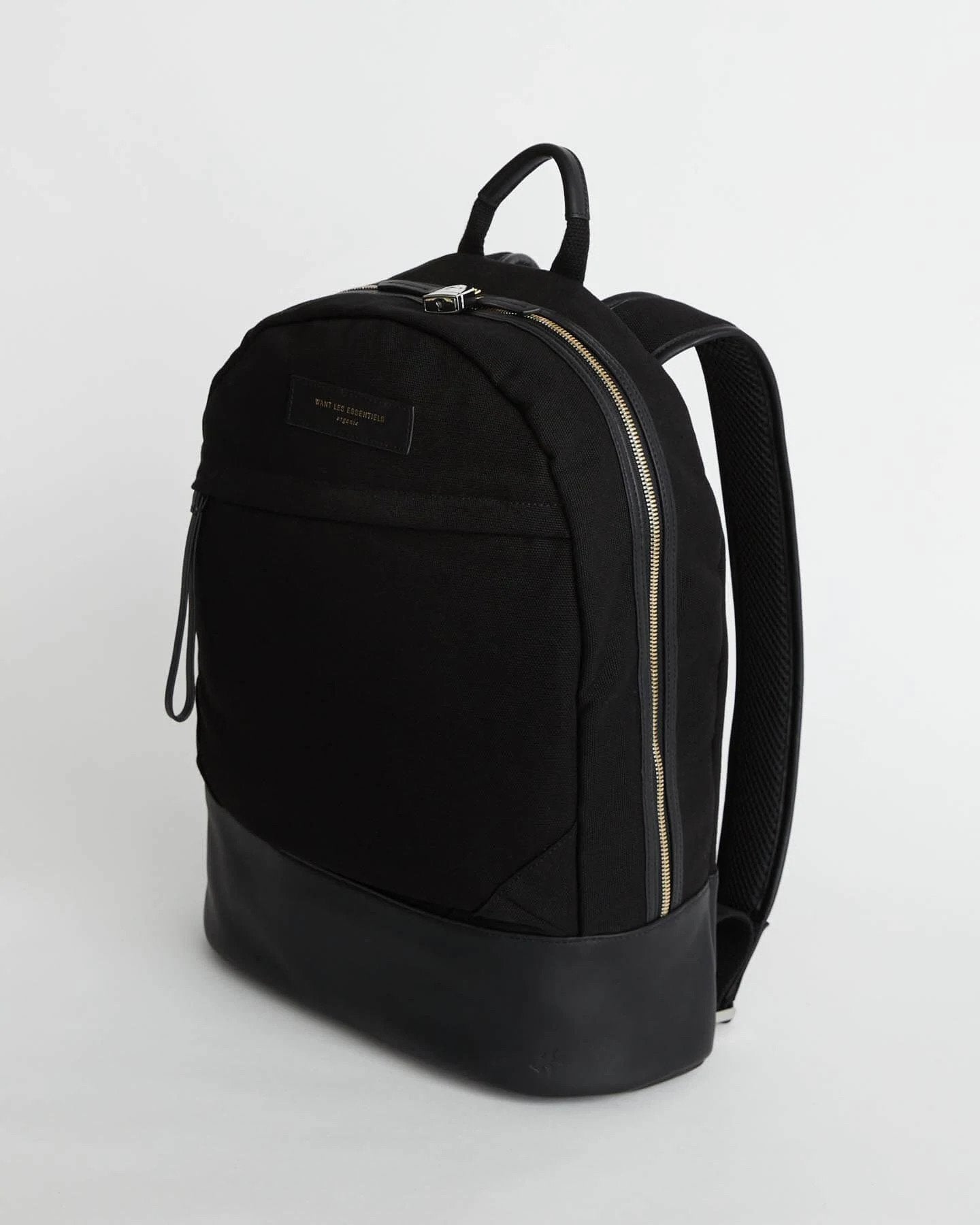 WANT Essentials - KASTRUP 2.0 BACKPACK IN WANT ORGANIC COTTON - Black