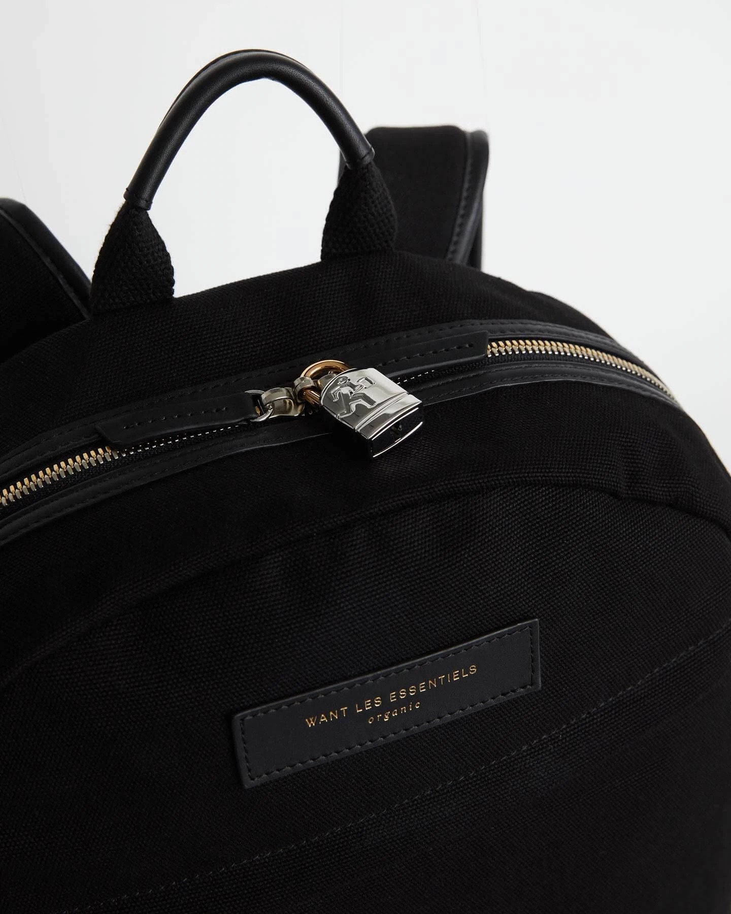 WANT Essentials - KASTRUP 2.0 BACKPACK IN WANT ORGANIC COTTON - Black