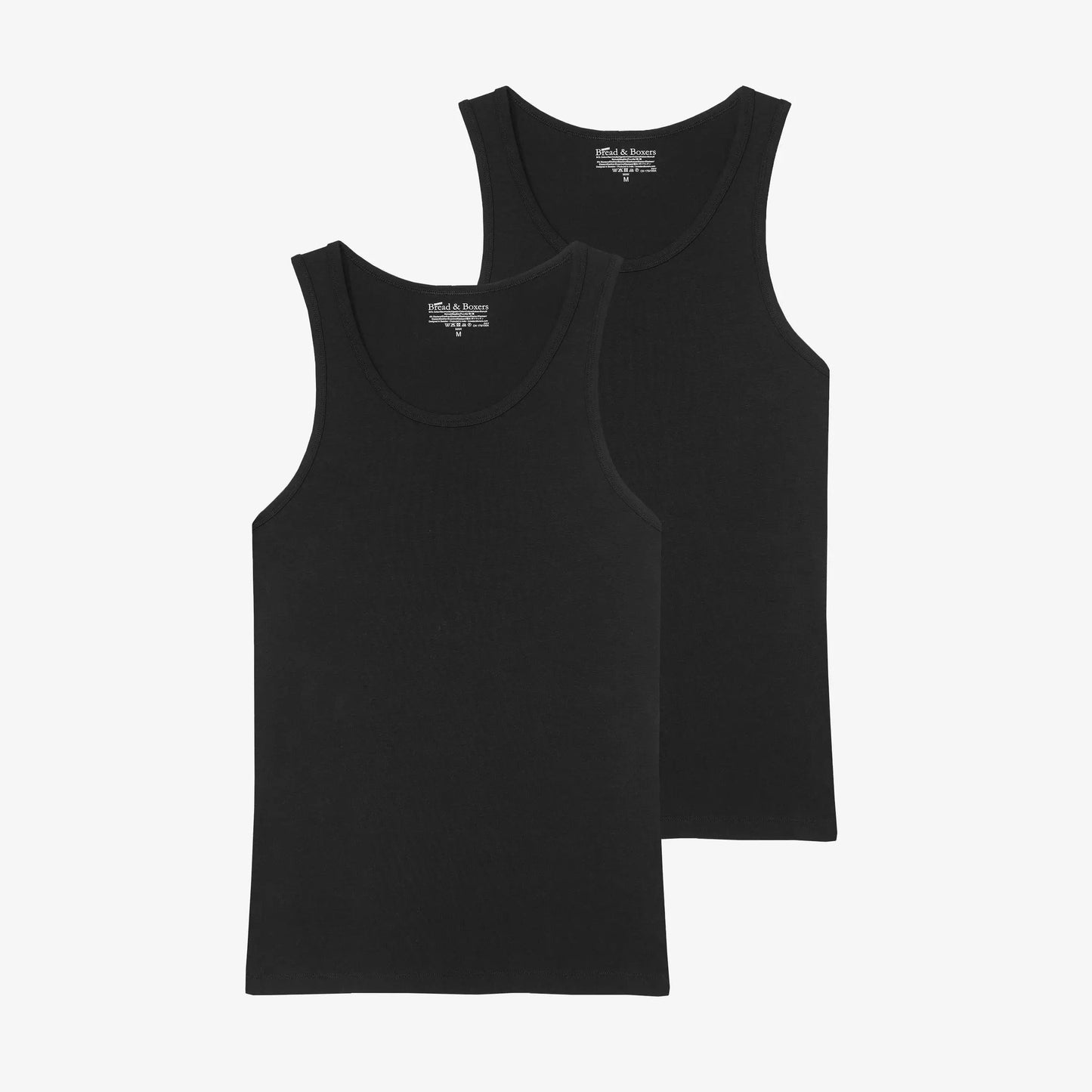 Bread & Boxers - Pack of 2 tank tops - Black