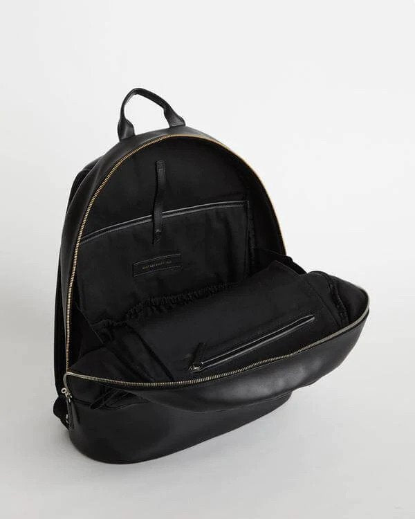 WANT Les Essentiels - SAC À DOS KASTRUP EN CUIR - Noir