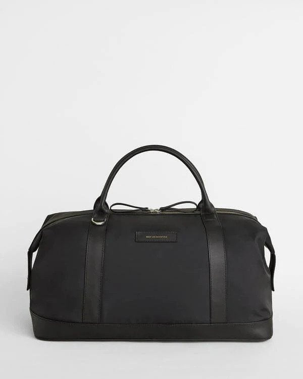 WANT Les Essentiels - ITALIAN NYLON HOLDALL WITH KELOWNA LOGO STRAP - Black