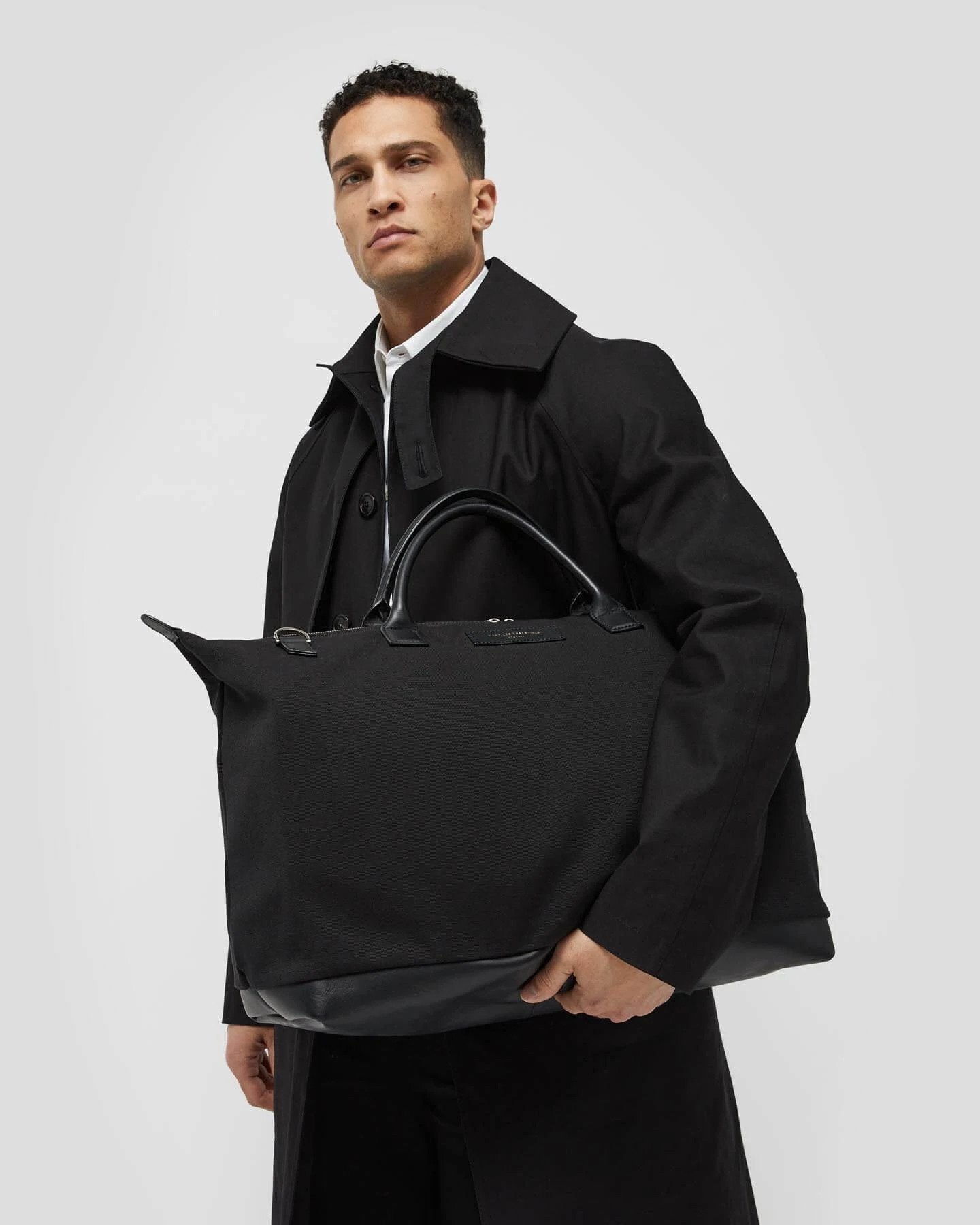 WANT Essentials - HARTSFIELD 2.0 CABAS IN WANT ORGANIC® COTTON - Black