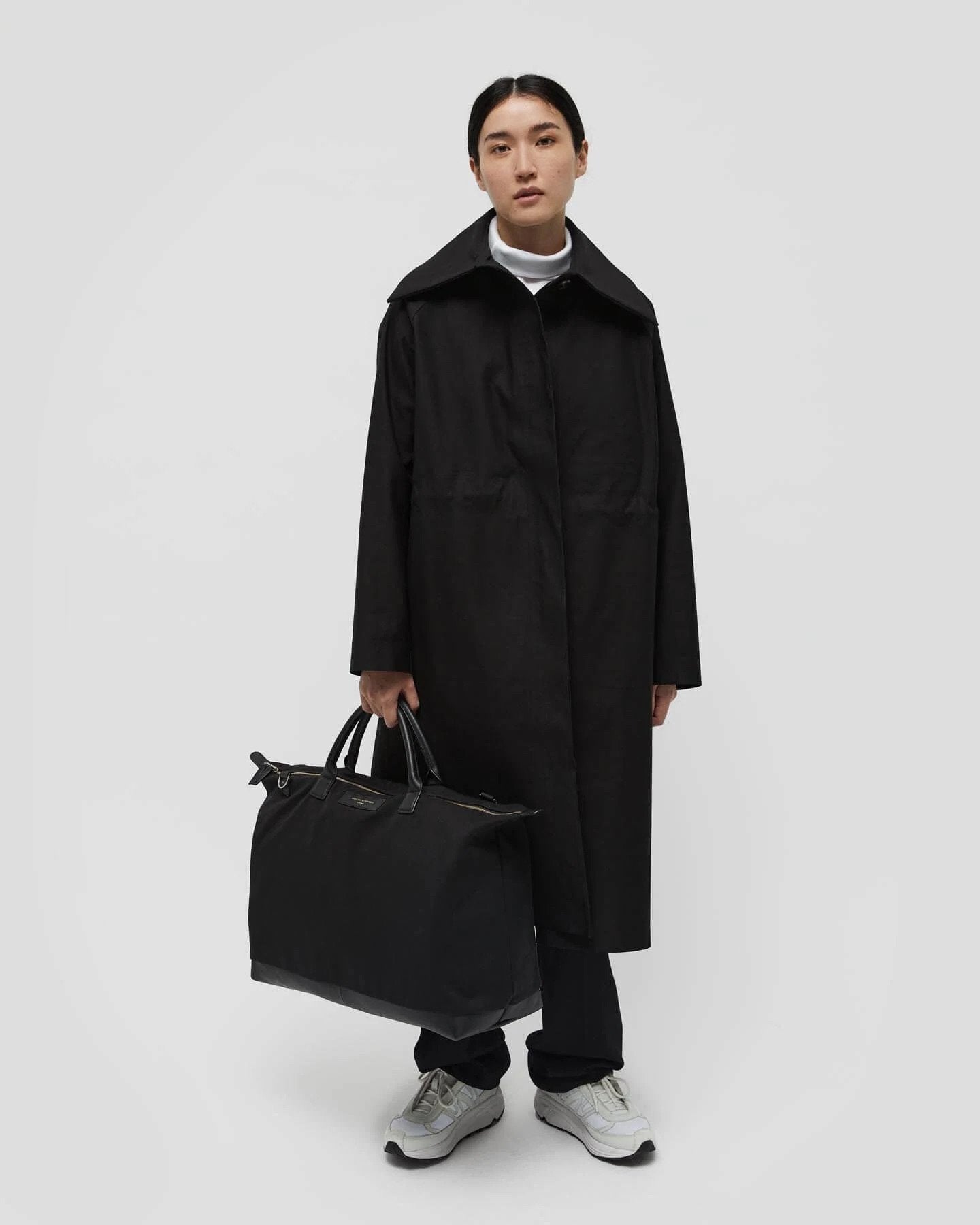 WANT Essentials - HARTSFIELD 2.0 CABAS IN WANT ORGANIC® COTTON - Black