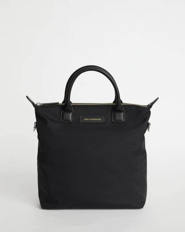 WANT Les Essentiels - MINI O'HARE NYLON TOTE - Black
