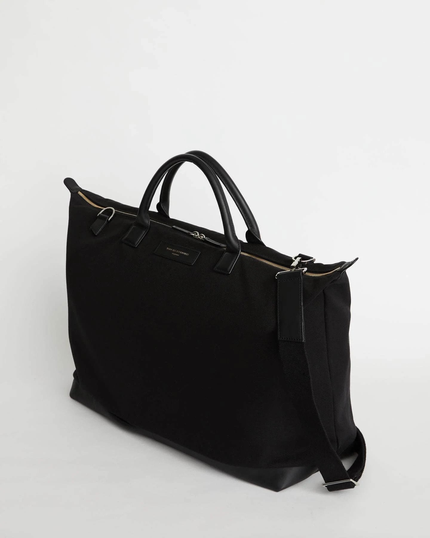 WANT Les Essentiels -CABAS HARTSFIELD 2.0 EN COTON WANT ORGANIC® - Noir