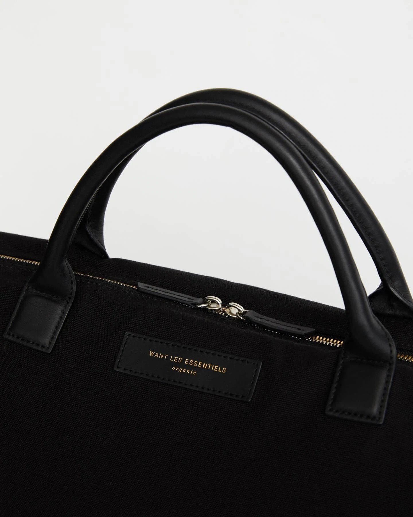 WANT Essentials - HARTSFIELD 2.0 CABAS IN WANT ORGANIC® COTTON - Black