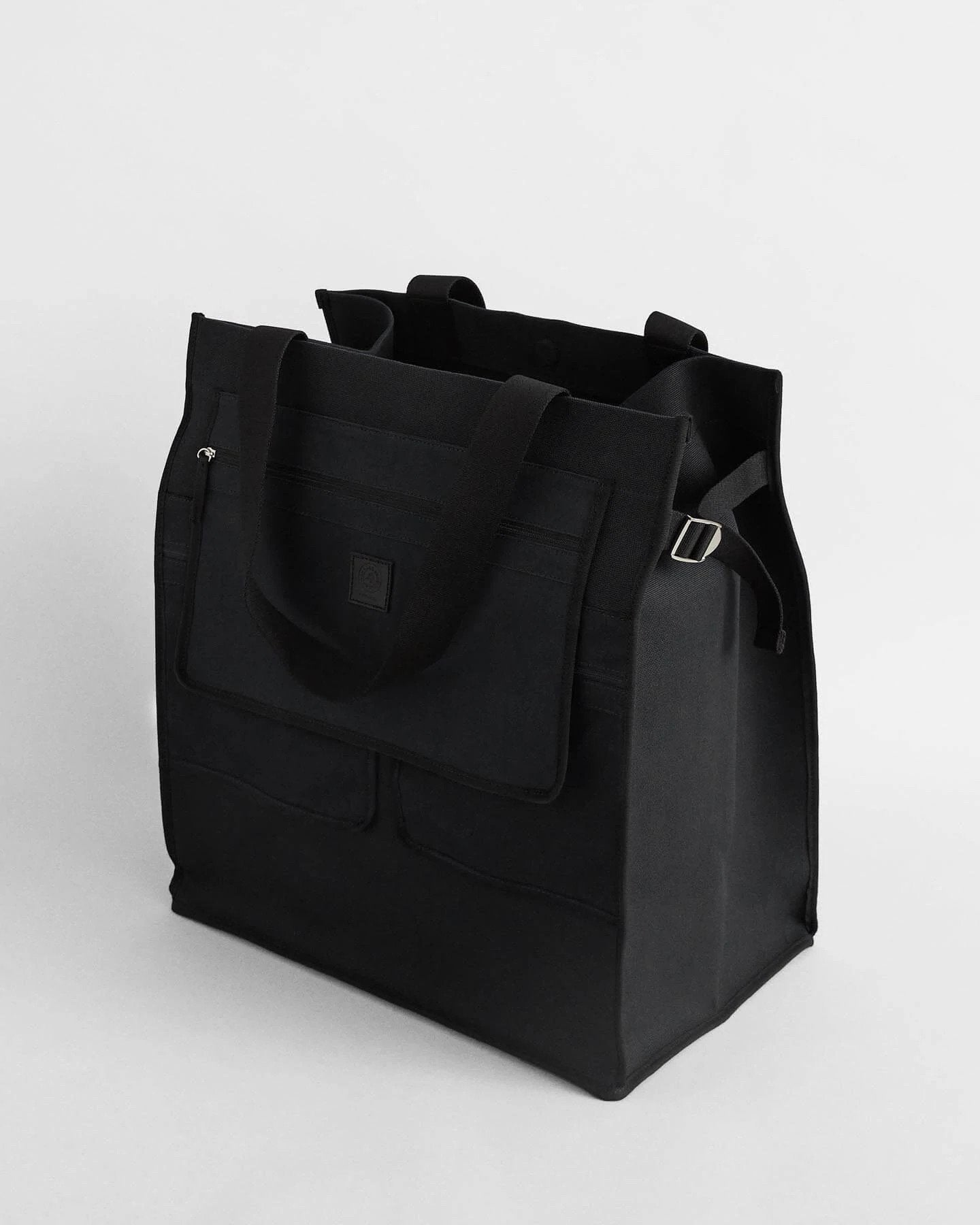 WANT Les Essentiels - CABAS OUVERT AUSTIN EN COTON WANT ORGANIC - Noir